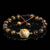 Illuminated Hope Natural Healing Stones Bracelet- Citrine, Amethyst, Rose Quartz,Tiger Eye, Obsidian, Malachite,Aventurine