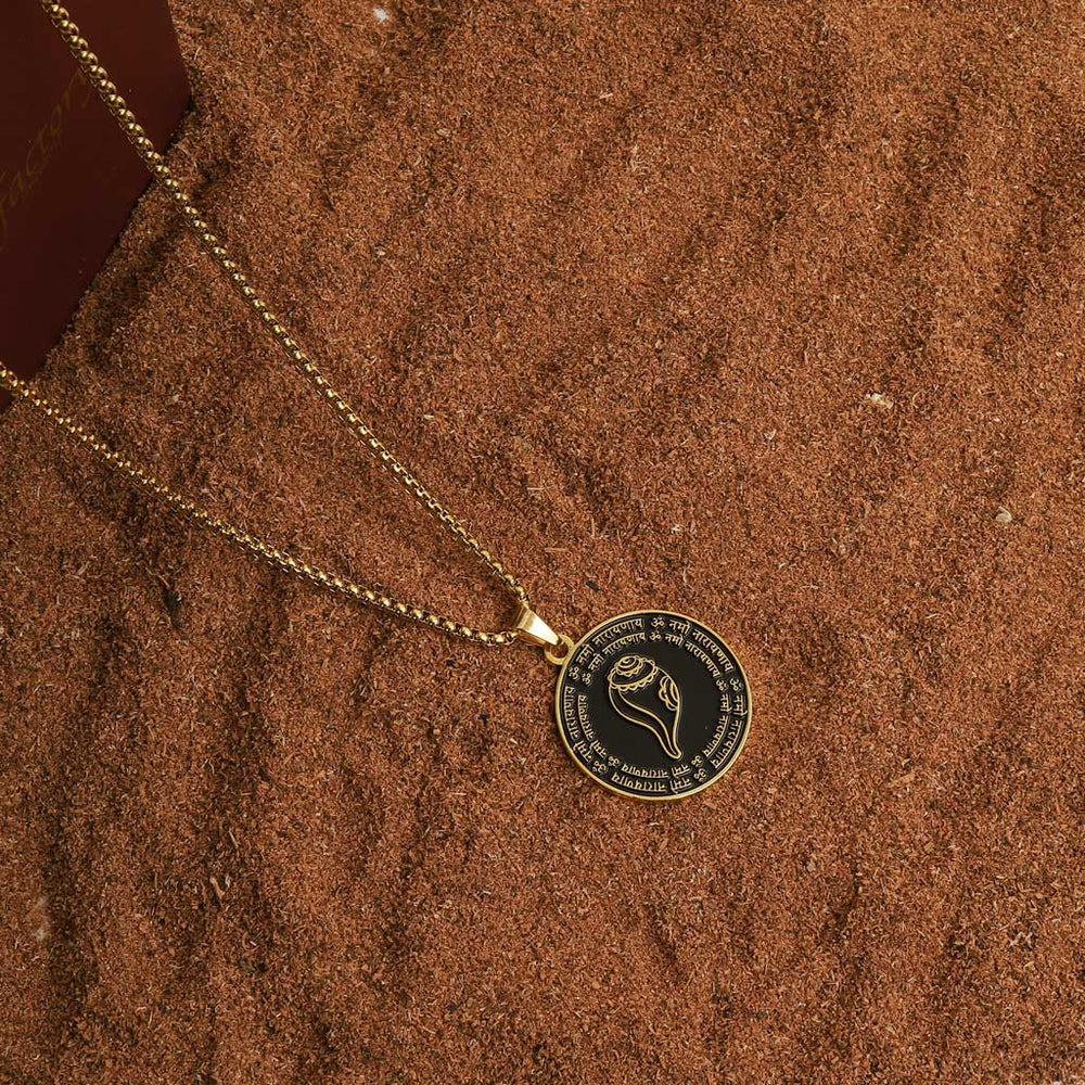 The Omnipotent Om Namo Narayana Pendant Necklace