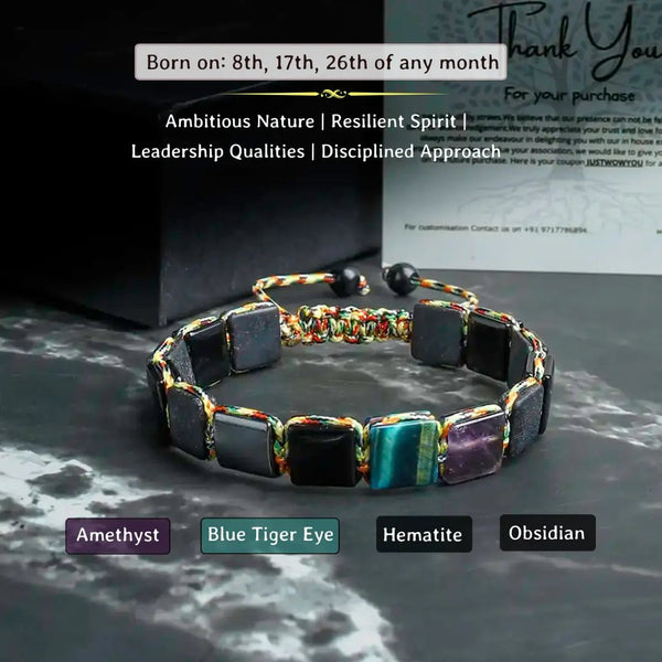 Ruling Number 8 Bracelet 