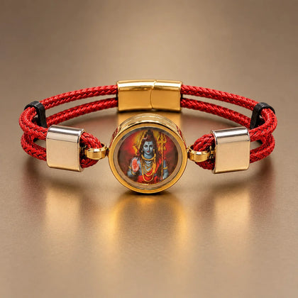The Rudra Red Shiva Bracelet