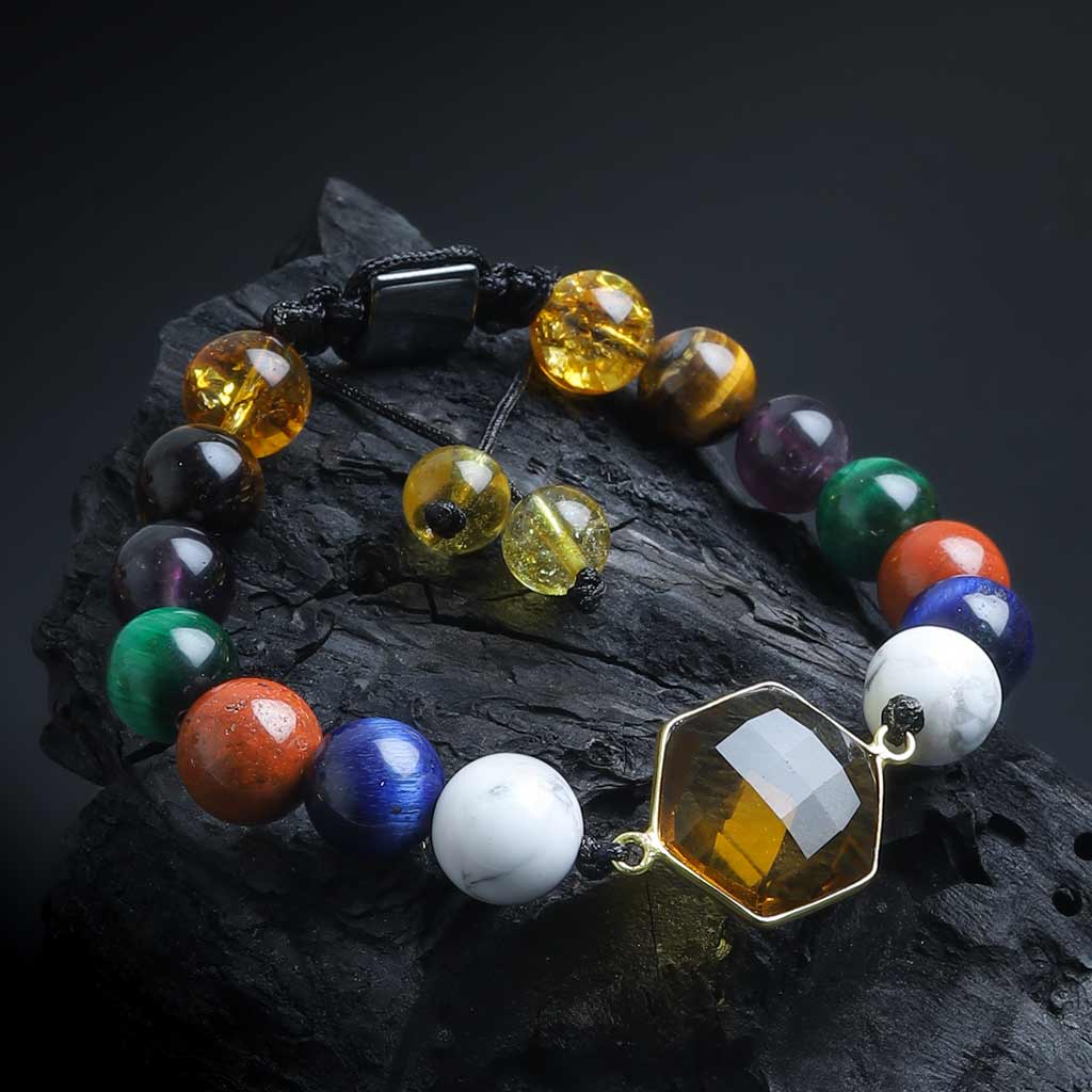 Amazon.com: AITELEI 7 Chakra Healing Bracelets with Real Stones Gemstone  Healing Chakra Bracelet Yoga Meditation Bracelets for Protection, Energy  Healing: Clothing, Shoes & Jewelry