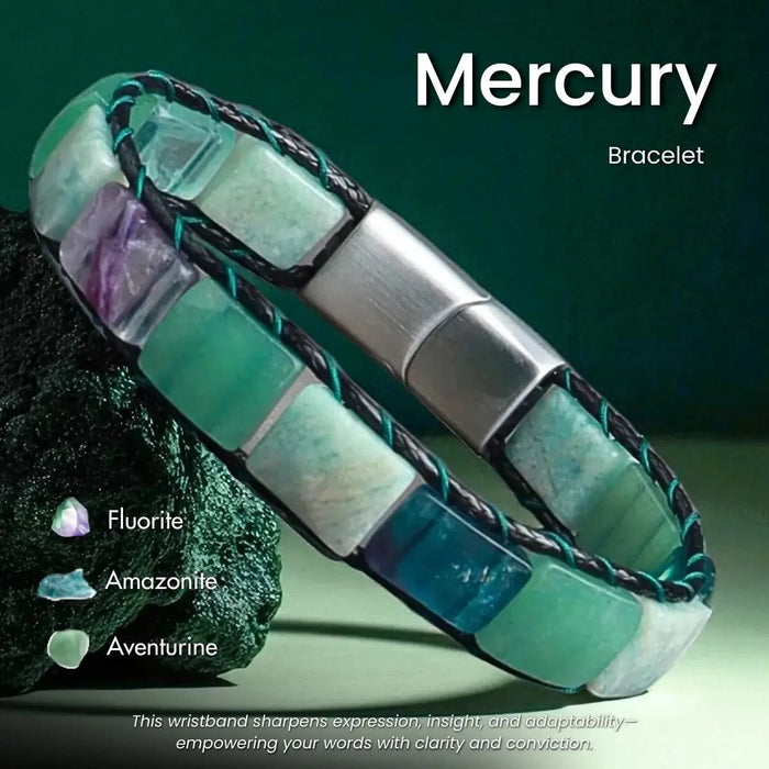 Mercury (Budhha) Bracelet Wristband– Voice of Clarity