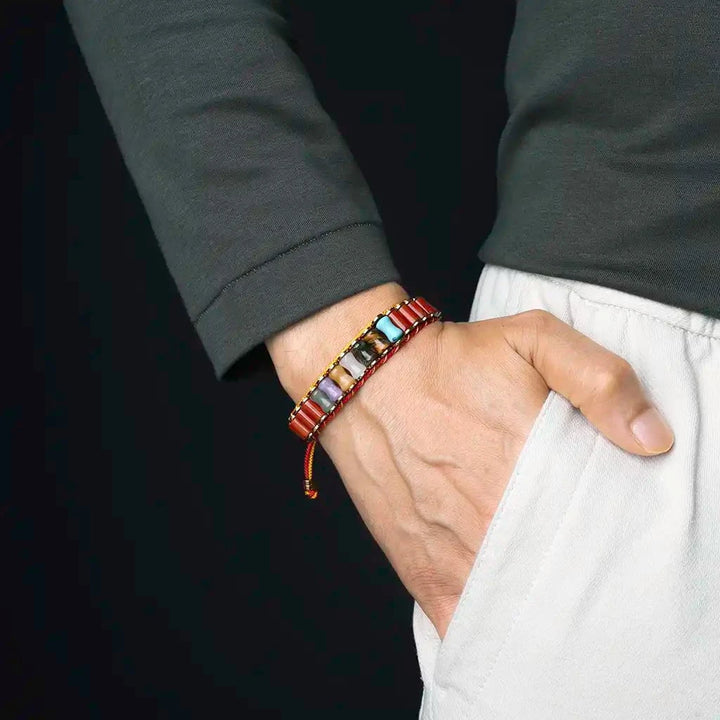 The Unfailing will 7 Chakras Activating Bracelet