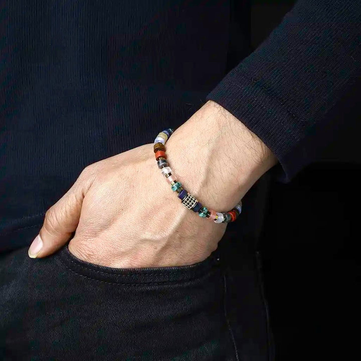 9 stone bracelet