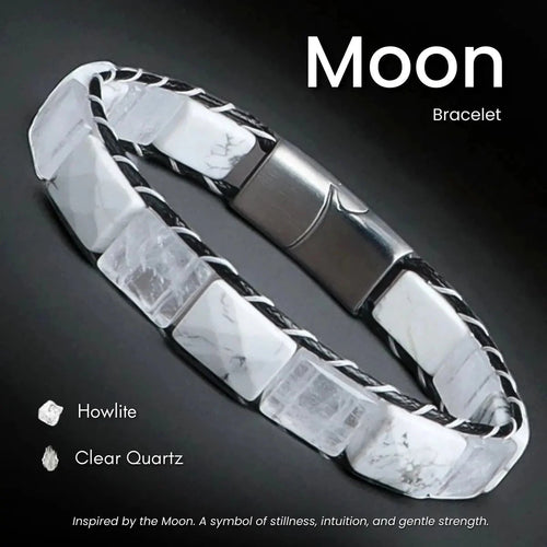 Moon ( Chandra ) Bracelet Wristband : Calm of Inner Waters