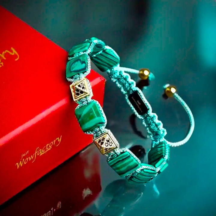 malachite bracelet for men