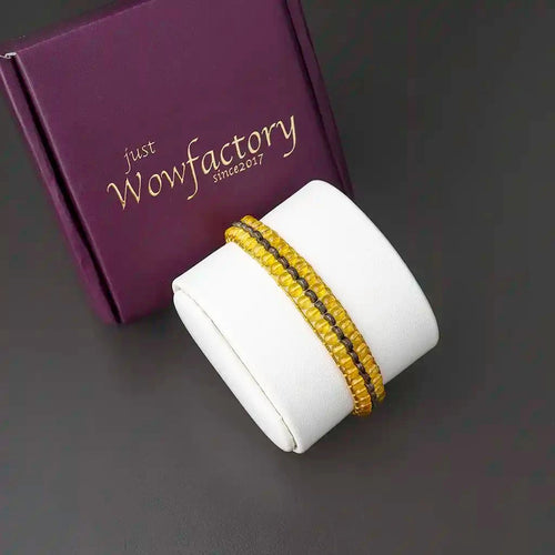 Abundance Maker Citrine Pyrite Bracelet