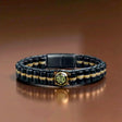 The Affluent Blessing Sriyantra Hematite Obsidian Bracelet