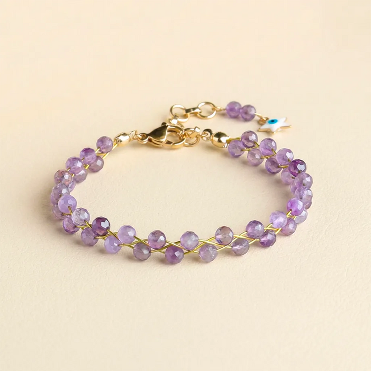 Calm Within | Peace & Balance Bracelet (Amethyst) For Women