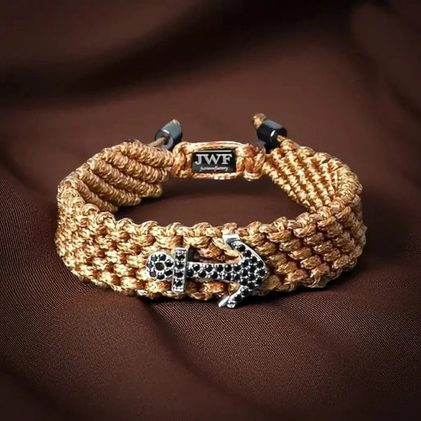 Breaking Loose & Free Anchor Bracelet With Thread of Resolve