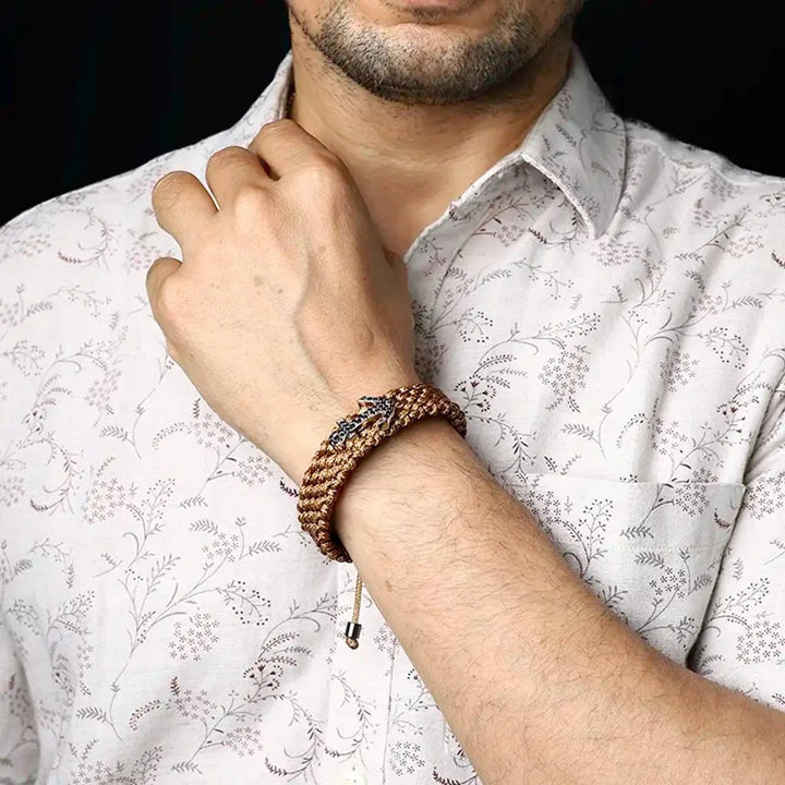 men anchor bracelet 