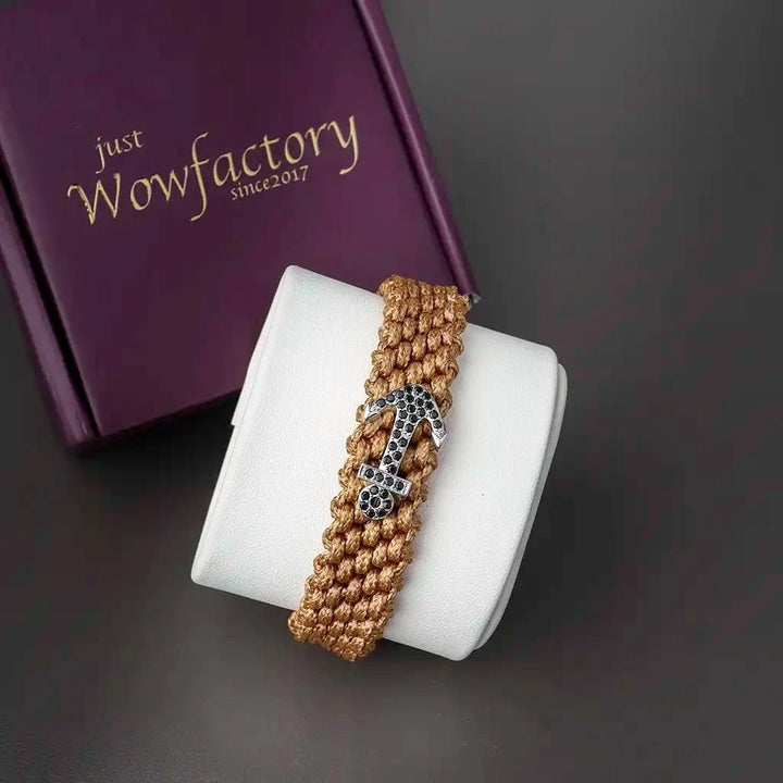 Shop men anchor bracelet 