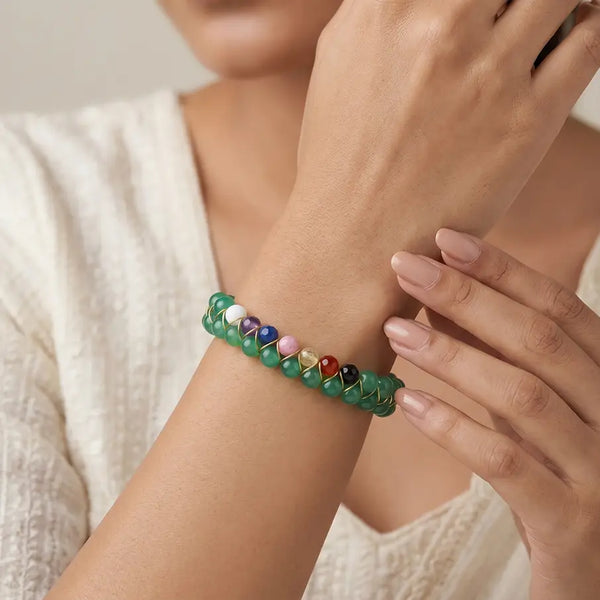 The Unfailing will 7 Chakras Activating Bracelet