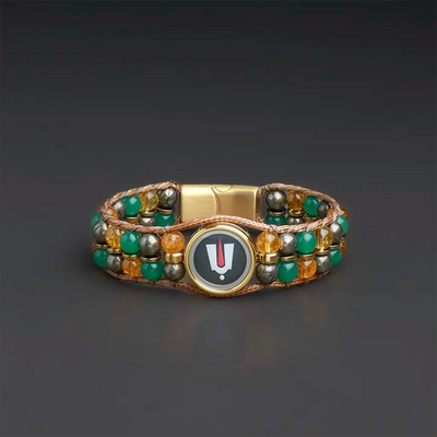 [Limited Edition] Wealth Magnet Balaji Pyrite Citrine, Aventurine Kalawa Bracelet