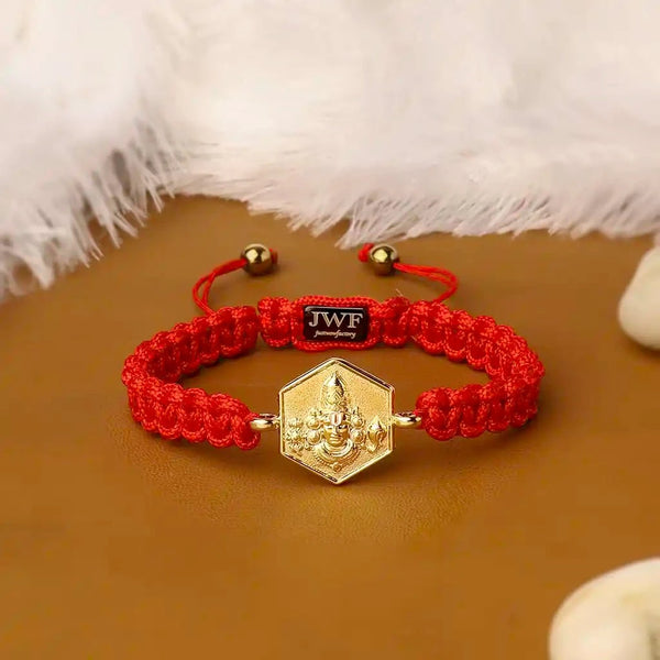 Sacred Venkatesh Balaji 18k Gold-Plated Thread Bracelet