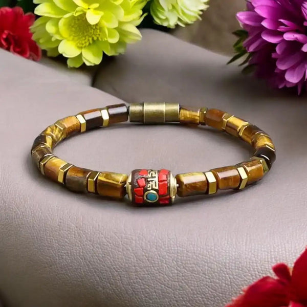 Tibetan Tiger Eye Bracelet