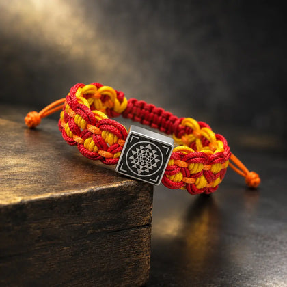 Divine Influence  Sriyantra Bracelet With Kalawa