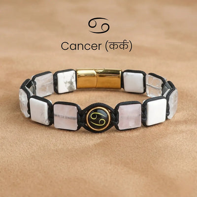 Cancer Serenity Zodiac Bracelet – Intuition, Love & Emotional Strength Ruled By Moon