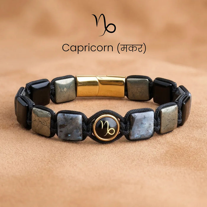 Capricorn Zodiac Bracelet – Strength, Focus & Unshakable Ambition