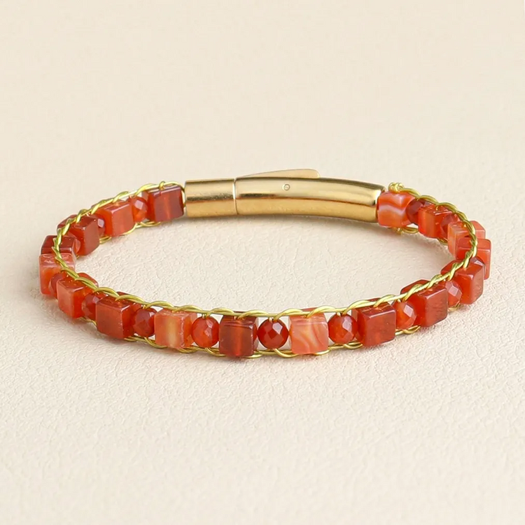 Own Your Boldness Bracelet (Carnelian)