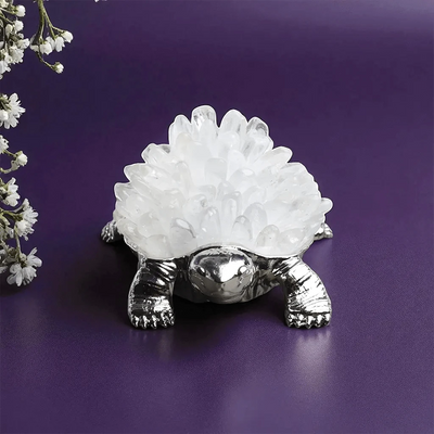 Journey to Abundance with Our Lucky Turtles: Pyrite, Aventurine, Clear Quartz & Citrine