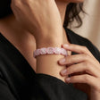 Magnetic Love Rose Quartz Bracelet For Women