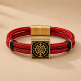 Divine & Auspicious Sriyantra Cord  Bracelet