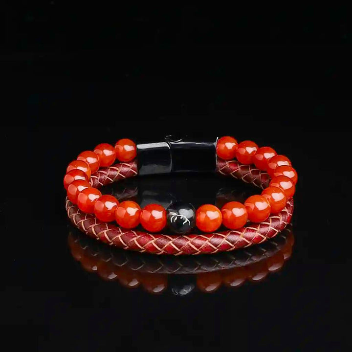 Hanuman carnelian bracelet