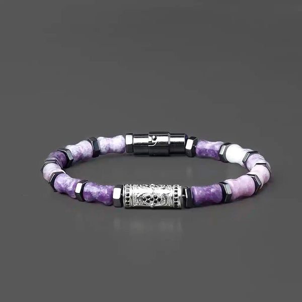 Purposeful Living Amethyst Bracelet