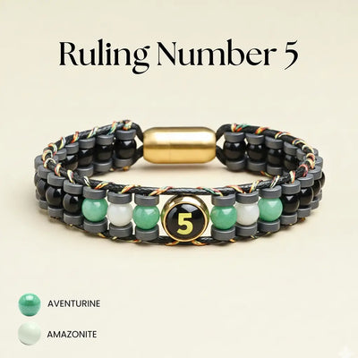 Ruling Number 5 Signature Bracelet