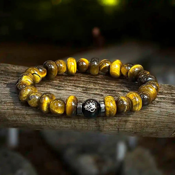 Unshakable Courage Tiger Eye Bracelet