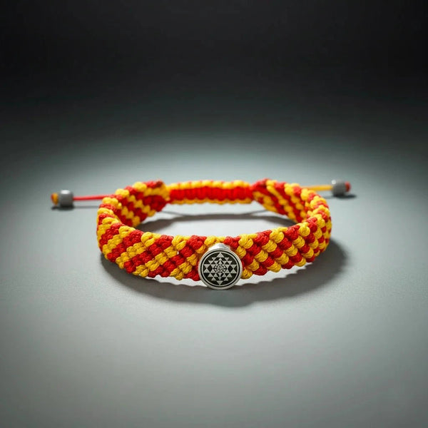Eternal Blessing Sriyantra Kalawa Bracelet