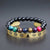 JWF ™ 'Be The Purpose"  7 Chakra Yoga Stainless Steel Bracelet-Golden