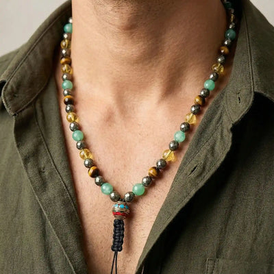 Golden Aura Prosperity Mala