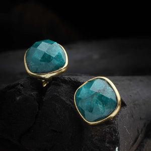 JWF- Unravelled Virtues Silver Natural Healing Stones Studs