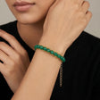 Steady Growth | Prosperity & Balance Bracelet (Green Jade)