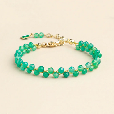 True Affirmation Green Jade Bracelet