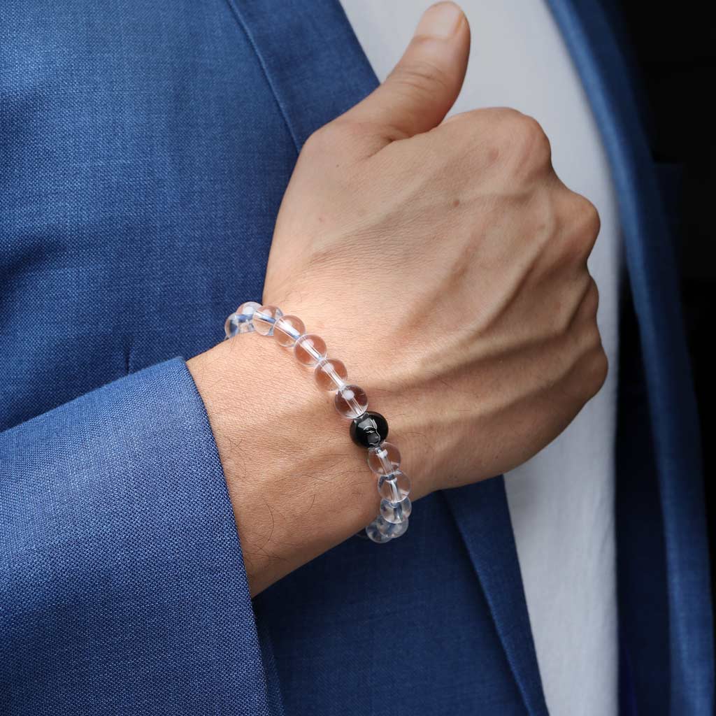 Men's hot sale quartz bracelet