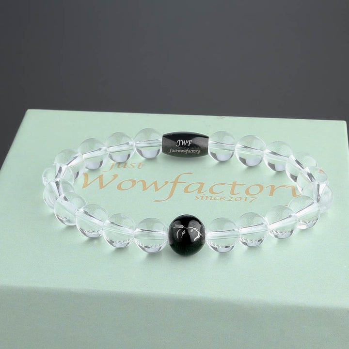 Healing Clear Quartz Bracelet for Men & Women