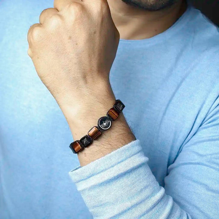 mens tiger eye bracelet