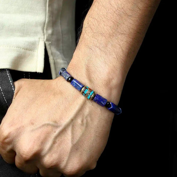 Men Lapis Lazuli Bracelet