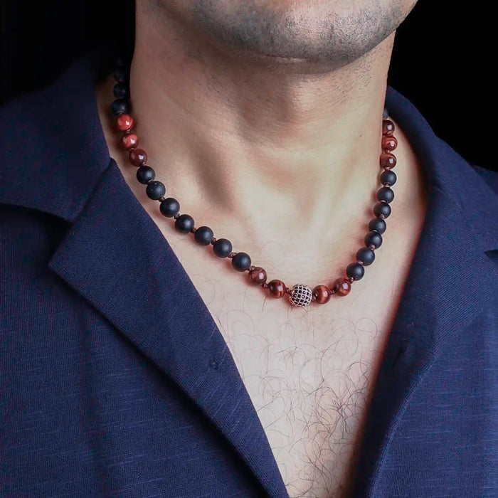 Rational Decision Tiger Eye Agate Necklace