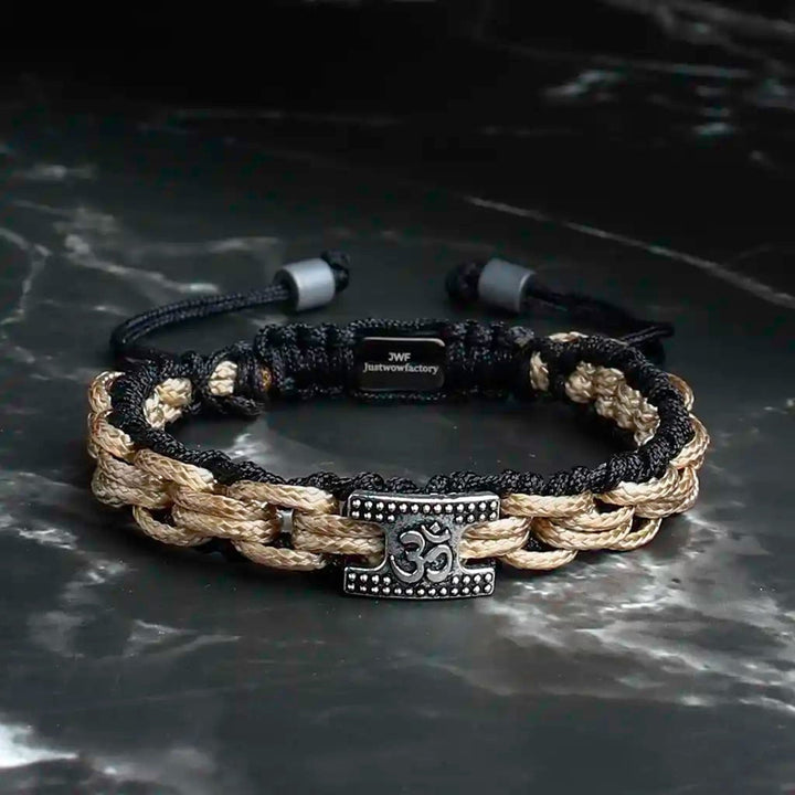 Staunch Follower Tribal Aum Bracelet