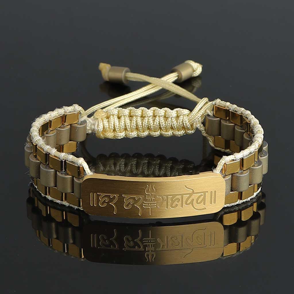 Vietnam sand gold bracelet men's simulation gold sand gold jewelry is 24K  gold color does not