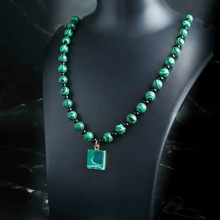 Green Malachite Necklace