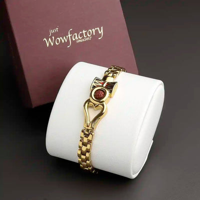 Deep Down In Devotion With Shiva Stainless Steel Bracelet