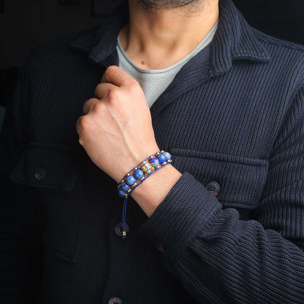 Virtuous Existence Lapis Lazuli Bracelet
