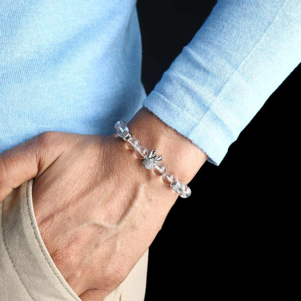 The Pristine Energy Premium Quartz Crystal  Bracelet