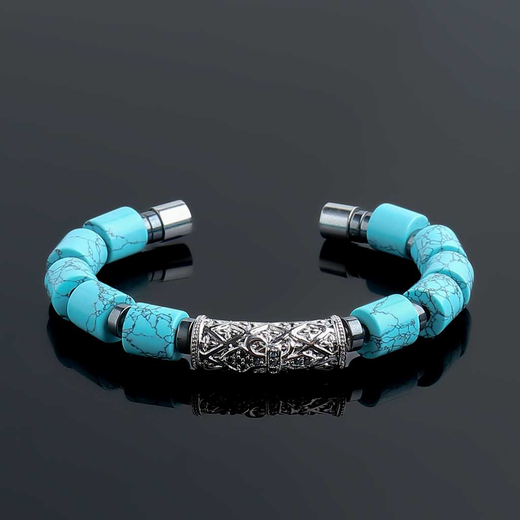 [ LIMITED EDITIO ] Everlasting Protective Turquoise Hematite Bracelet