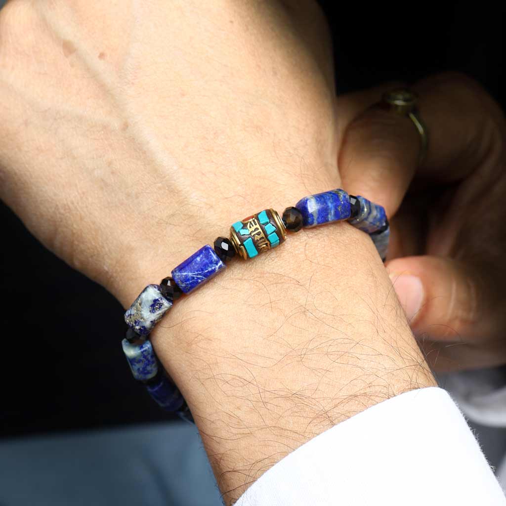 The Kind Heart Tibetan Lapis Lazuli Bracelet